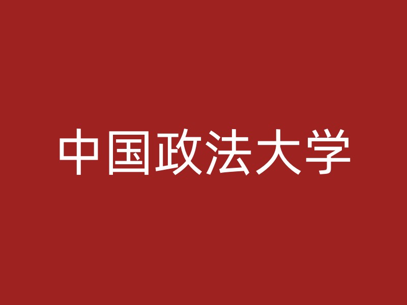 中国政法大学