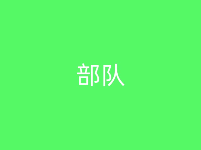 部队