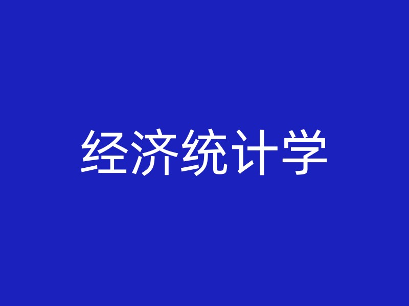 经济统计学