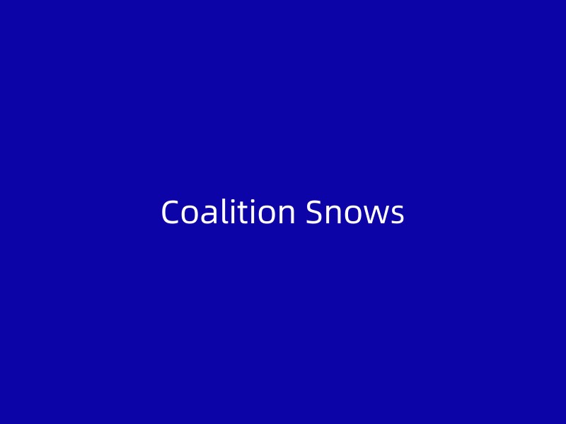 Coalition Snows