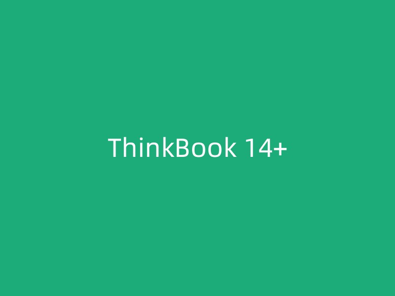 ThinkBook 14+