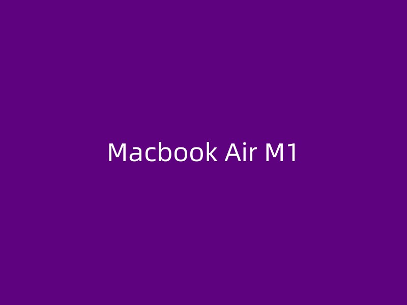 Macbook Air M1