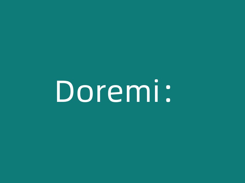 Doremi：