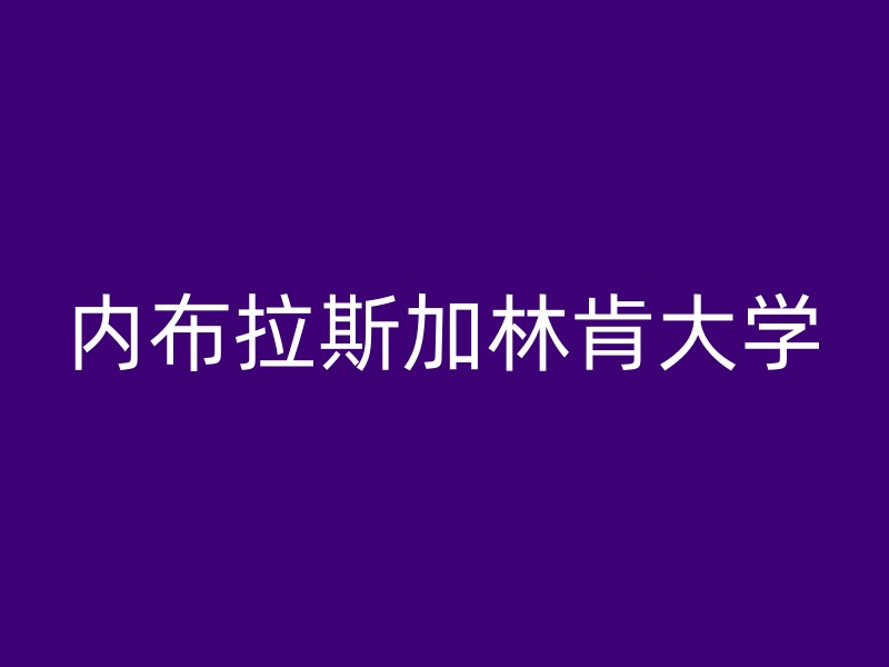 内布拉斯加林肯大学