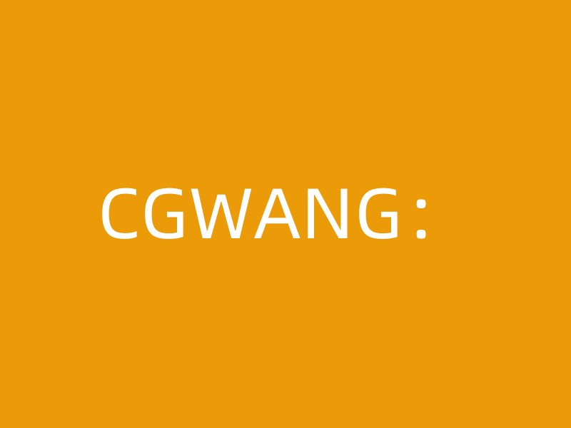 CGWANG：